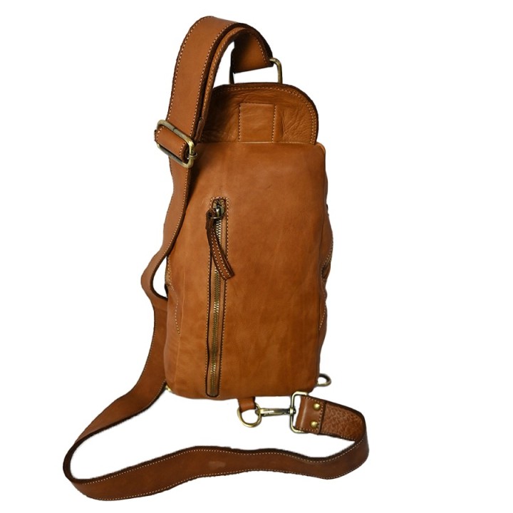 Cuir Salamanque à une épaule fait à la main Made in Italy Vente en ligne