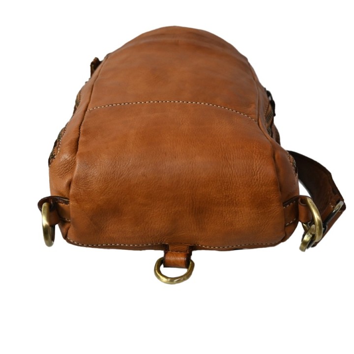 Monospalla in pelle Salamanca fatto a mano Made in Italy Vendita online