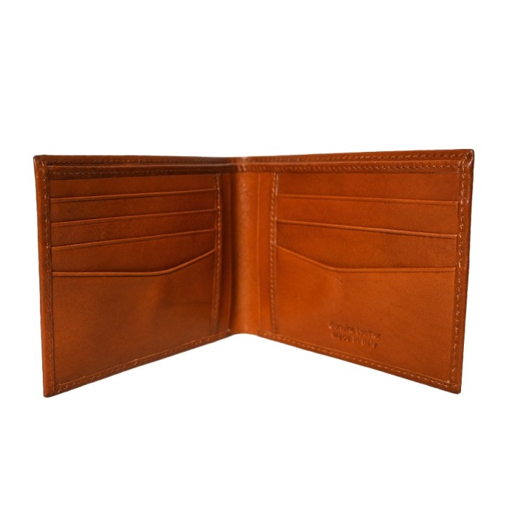 Man's leather wallet buy on Officina della Pelle