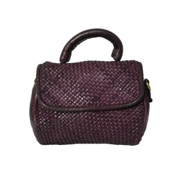 Bolso de piel Toledo hecho a mano, fabricado en Italia. Venta online