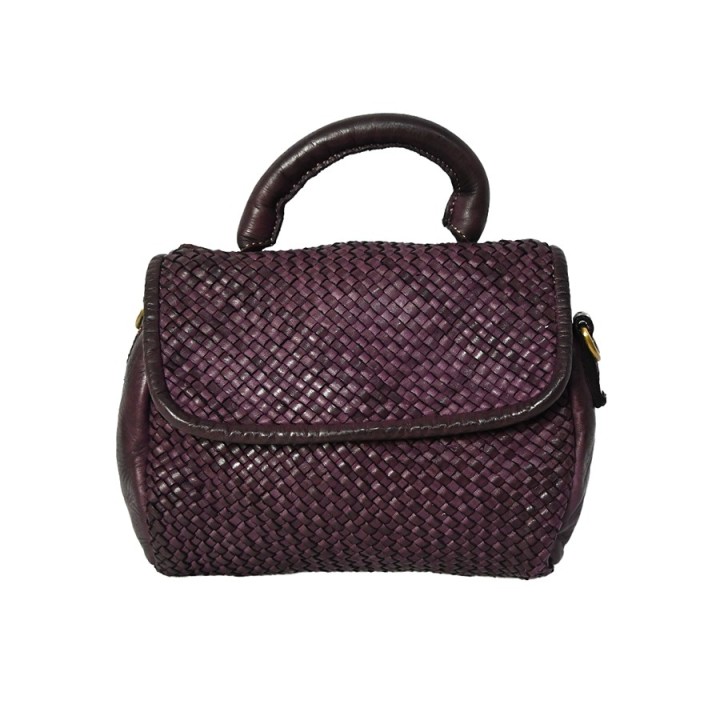 Handgefertigte Toledo-Ledertasche, hergestellt in Italien. Online-Verkauf