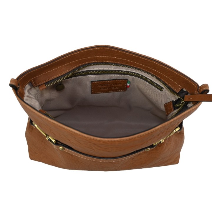 Borsa in pelle BARKER marrone