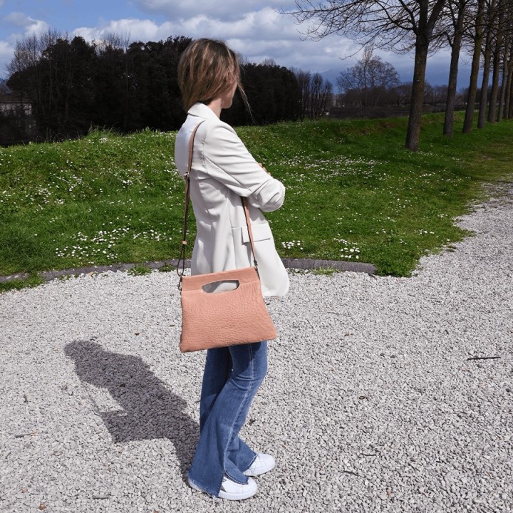 Borsa in pelle Atlanta, fatta a mano. Made in Italy. Vendita online
