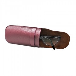 Estuche de cuero para gafas