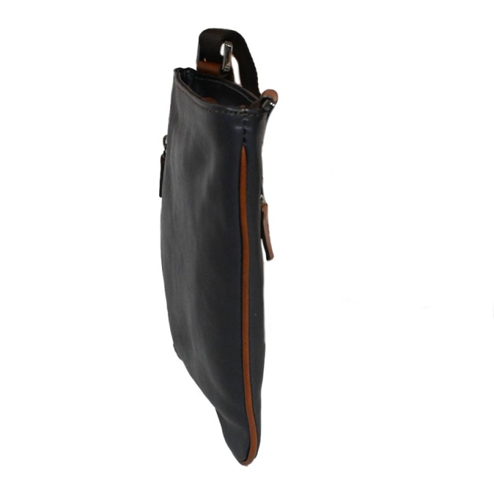 Borsa in pelle bovina Francoforte, fatto a mano, made in Italy.