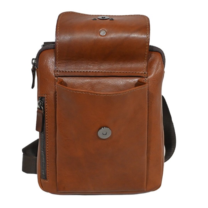 Sac en cuir de vachette STUTTGART fait à la main. fabriqué en Italie. en ligne