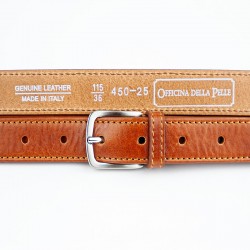 Cinturón de Piel Taurus 2,5 cm