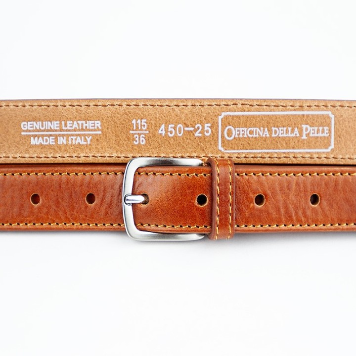 Cintura in pelle Taurus 2,5 cm