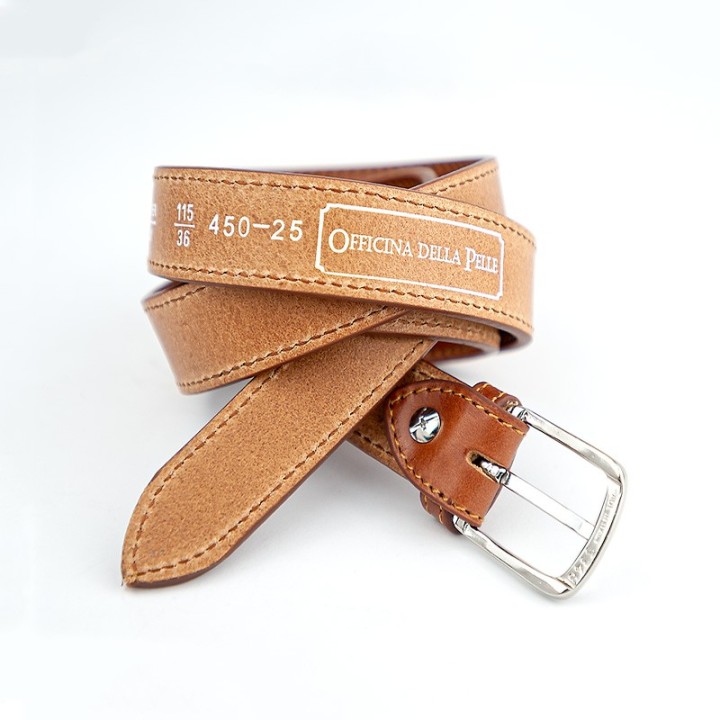 Ceinture en cuir Taurus 2,5 cm