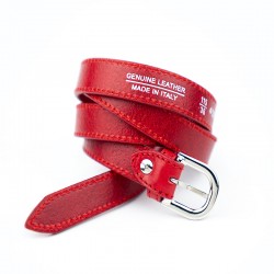 Leather Belt Taurus 2 cm