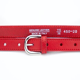 Cintura in pelle Taurus 2 cm