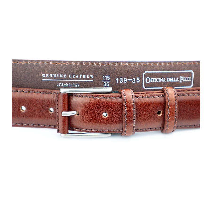Cintura in pelle Luxury 3,5 cm