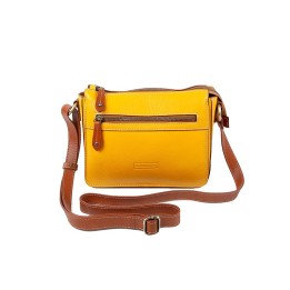 Borsa in pelle Ambra. Fatta a mano. Made in Italy. Vendita online.