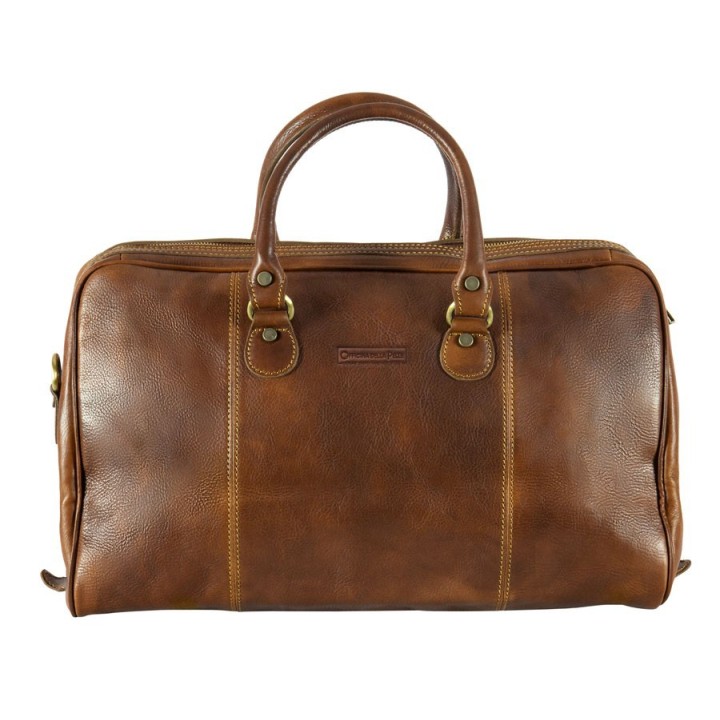 Officina della Pelleに本革ダッフルバッグ